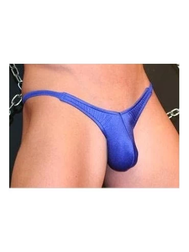 G-Strings & Thongs Men's Bikini Boxer Briefs Trip Thongs G-String Milk Silk Underwear Shorts - Red(g-string) - C311OKC8CDN $1...
