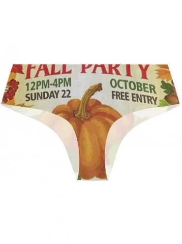 Panties Women's Seamless Underwear-Star Labor Day Panties Bikini Microfiber Low Rise Brief - Color5 - CU18XAU0K0N $23.23