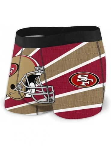 Boxer Briefs Men's Tampa Bay Buccan-eers Underwear Breathable Regular Leg Boxer Briefs - San Francisco 49ers - CB190HRGX9O $4...