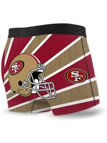 Boxer Briefs Men's Tampa Bay Buccan-eers Underwear Breathable Regular Leg Boxer Briefs - San Francisco 49ers - CB190HRGX9O $2...