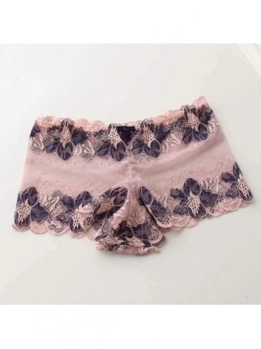 Bustiers & Corsets Sexy Lingerie Lace Brief Underpant Sleepwear Underwear M-4XL - Pink - CA199U0U57Q $13.86