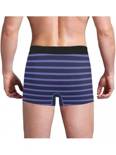 Briefs Personalized Custom Face Boxer Shorts Lips and Hug with It's Mine with Full Grey Stripes - Type9 - CT19D67794I $31.96