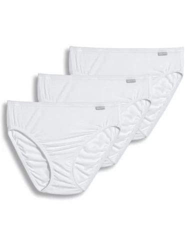 Panties Women's Underwear Supersoft French Cut - 3 Pack - White - CF114F3U6P9 $23.42