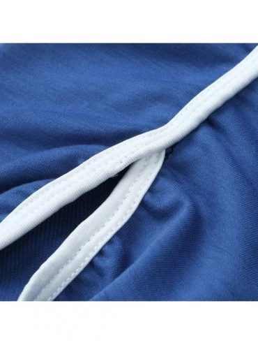 Boxer Briefs Men's Shorts Bermuda Pants-Sportswear Summer Pant - Blue - CD18QX9YEST $14.46