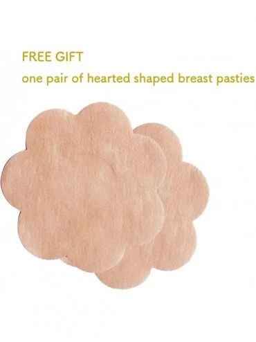 Accessories Nipple Covers 10 Pairs Sexy Breast Pasties Petal Disposable Bra - CW180GLXA5X $10.44