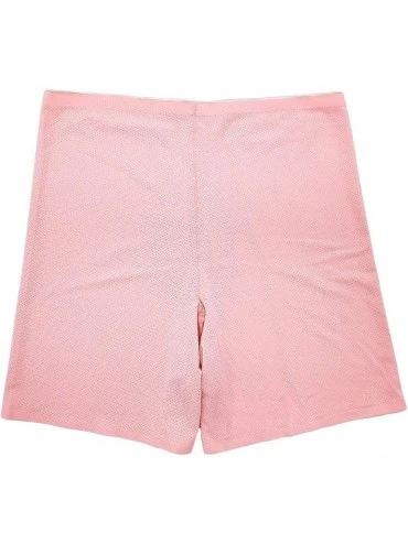 Panties Women Invisible No-Show Seamless Performance Mesh Boyshort Boxer Brief Panties - 1 Pack Among Black- Pink- Or Nude - ...
