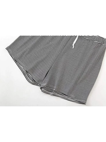 Sets Women's Sleeveless Print Tee Cotton Sleepwear Short Sets Tank Top Pajama Set - Graystipe - CD19DDQXY9W $17.40