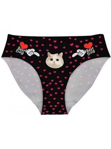 Panties Custom Women's Panties Seamless Underwear with Photo A Great Gift for Her - Multi04 - CZ197MC5Q0Y $40.14