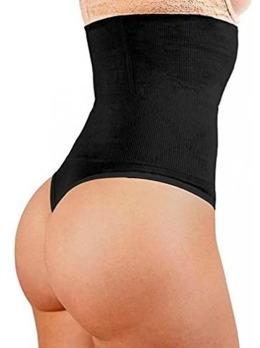 Shapewear Butt Lifter Shapewear High-Waist Seamless Tummy Slimmer Thong - CO18UYNQ7SM $13.97