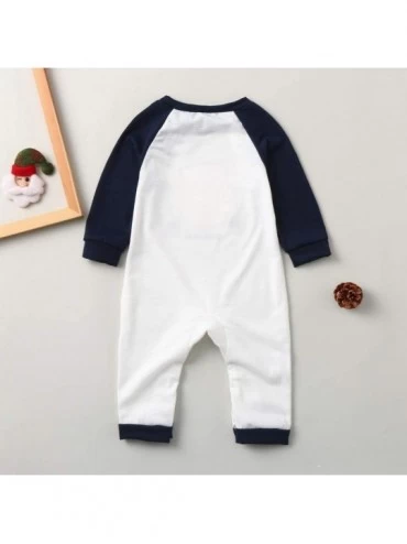 Sets Family Matching Sleepwear Set Cartoon Pajamas Set Christmas Outfit Set Deer Print Long Sleeve Top+Pants Nightgown Baby -...