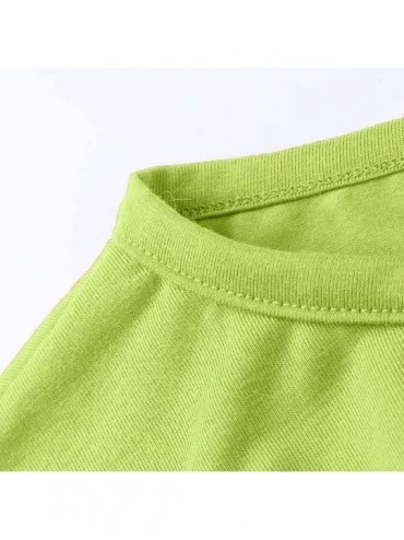 Baby Dolls & Chemises Women Sweatshirt Letter Printed Long Sleeve Off Shoulder Tops Loose Shirt Blouse Top - Yellow - CF18XHE...