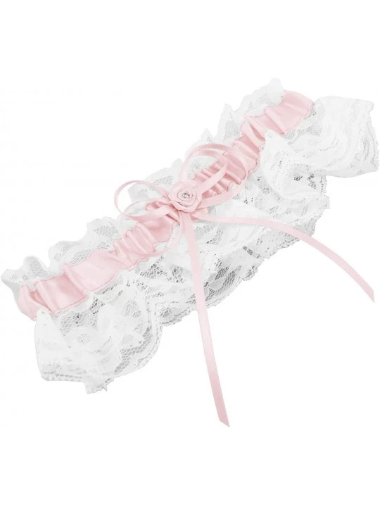 Garters & Garter Belts Weddingstar Garter - Pastel Pink - CN111QIJZUD $8.42