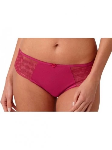 Panties Women's Cari Brief Panty - Cranberry - CQ123EA0GKH $50.51