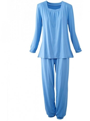 Sets Lounging Pajamas - French Blue - CV195MGX4QR $21.10