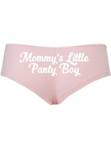 Panties Mommys Little Panty Boy for DMLB or Sissy Boys Boyshort - White - CF18STOGWU7 $10.64