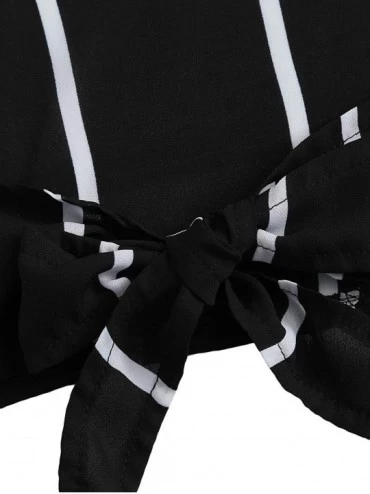 Sets Women's 2 Piece Outfit Satin Pajama Set Bralette and Lace Trim Shorts Sleepwear - Black2 - CO1943G4H4N $18.37