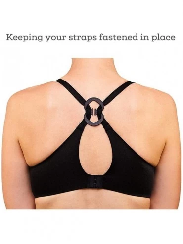 Accessories Bra Clips for straps racerback Conceal Straps for Cleavage Control - 6 Piece - Eight-shape - C218NNMRO5W $12.43