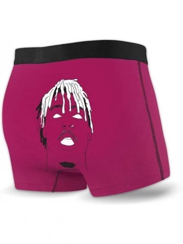 Briefs Jui-Ce Wrld Men's Fashion Breathable Underwear - Black - CK19E80NHDM $23.91