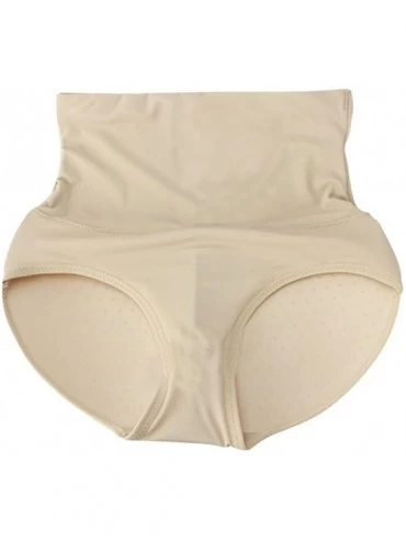 Shapewear Lady's Padded Seamless Butt Hip Enhancer Shaper Panties High Waisted Butt Lifter Shapewear Boyshort Plus Size - Bei...