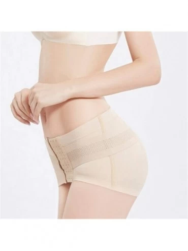 Shapewear Pelvic Correction Belt- Women's Body Shaping Pants- Posture Correction Pants- Sexy Tights - Beige - C818T73KWE0 $12.10
