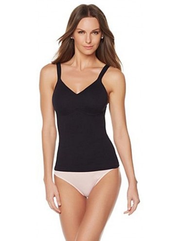 Camisoles & Tanks Cotton Camisole Molded Cup ~ Black (2X) - CV12MAX4KTY $80.84