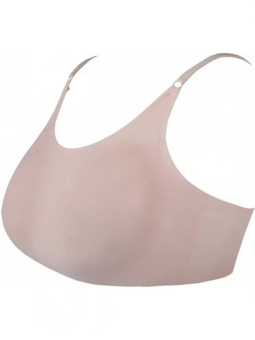Accessories Silicone Breast Forms Pocket Bra for Mastectomy Prosthesis Crossdresser - Nude - CG18L0UETYU $29.65