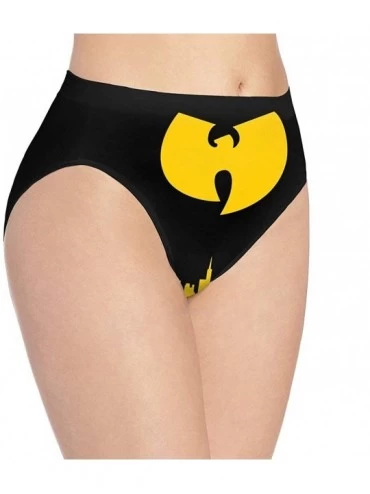 Panties Women's DEA-DPO-ol Love pik-achu Breathable Underwear-Novelty Briefs for Women Teens - Hip Hop2 - CF19CD95RA7 $36.75