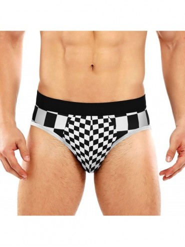 Briefs Men's Breathable Underwear Bikini Triangle Panties Classic Sport Briefs Thong - Color8 - C7199I278SR $34.07