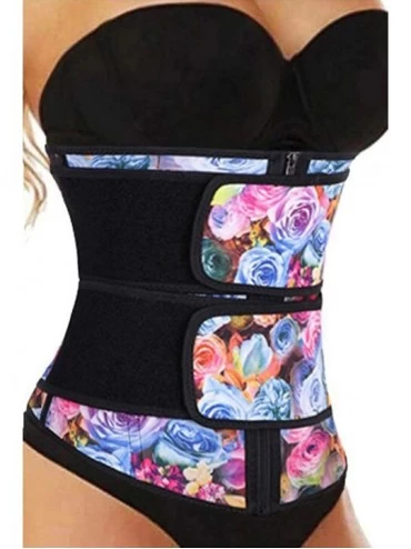 Bustiers & Corsets Womens Corset Waist Trainer for Weight Loss Slimming Body Shaper Sports - E-multicolored - CG190U2NMA0 $58.03