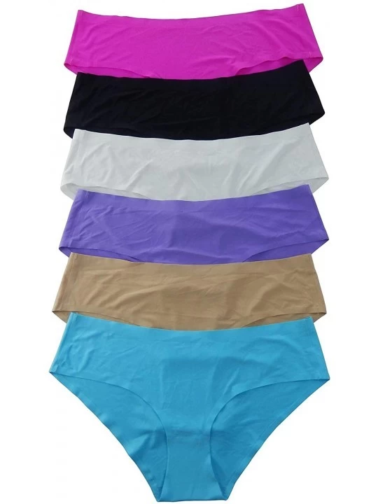 Panties Women Underwear Wholesale 12 Packs of Lasercut Bikini Thong Boxer - Various Styles - 147 - CO18LZZ00H4 $29.30