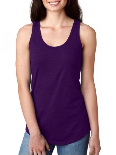 Camisoles & Tanks I Hope I Don't Get Killed for Being Black Today. Womens Racerback Tank Top - Purple - C7190GTSGRK $15.87