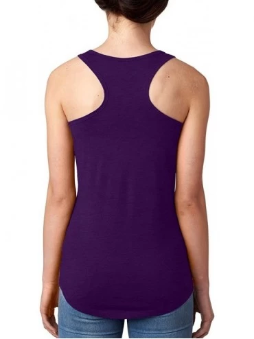 Camisoles & Tanks I Hope I Don't Get Killed for Being Black Today. Womens Racerback Tank Top - Purple - C7190GTSGRK $15.87