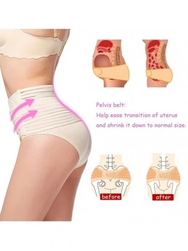 Shapewear Postpartum Belly Wrap Recovery Belt Breathable Waist Trainer Shapewear Waist Pelvis Belt Girdle Corset - CJ185UDXAY...