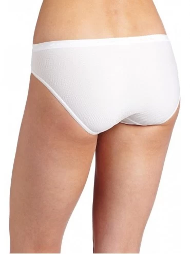 Panties Women's Give-N-Go Bikini Briefs - White - C31147T3E91 $11.80