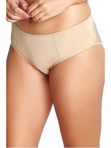 Panties Women's Porcelain Elan Smoothing Short - Nude - C011V2E43ZX $29.61