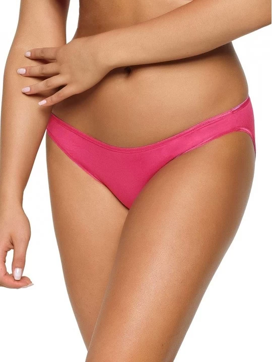 Panties So Smooth Modal Bikini | Panty | No VPL - Fandango Pink - C018TTIUXYD $11.97