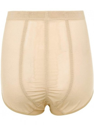 Shapewear Mens Tummy Shaper Briefs High Waist Body Slimmer Underwear Pouch Panties Body Shaper Shapewear - Nude Pouch - CY197...