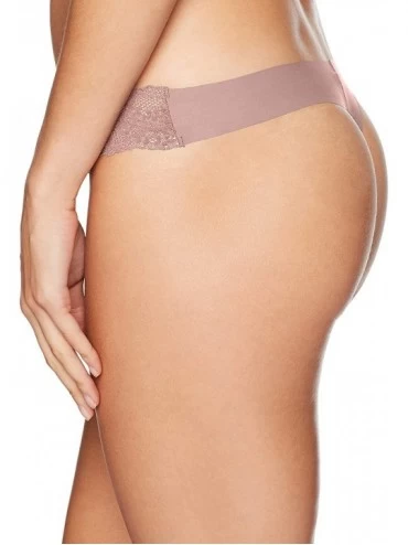 Panties Women's B.Bare Thong Panty - Antler - C318DYW0DXX $10.31