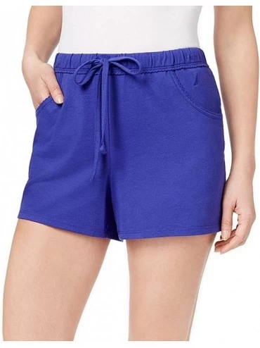 Bottoms Women's Knit Boxer Pajama Shorts - Royalisles - CD1836DA6DR $34.01