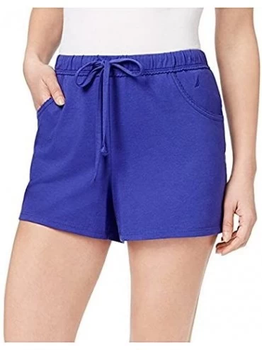 Bottoms Women's Knit Boxer Pajama Shorts - Royalisles - CD1836DA6DR $19.04