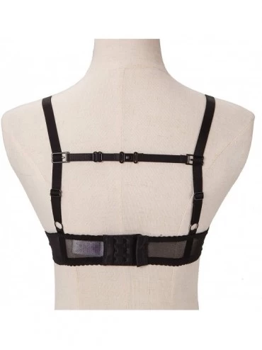 Accessories Elastic Bra Strap Holder Clip - Women's Conceal Non Slip Bra Straps 3 Colors - 6pcs- Style 3- Black-white-nude - ...