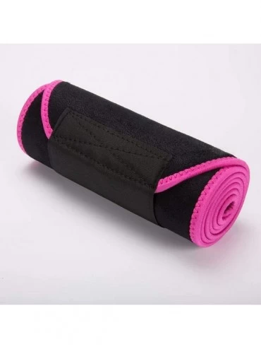 Accessories Women Solid Shapeware Belt Waist Ladies Weight Loss Wrap Running Sport Shaper Body Underwear - Pink - CT18Z4TZ4GO...