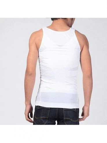 Shapewear Back Belt Back Brace S-2XL Basic Slimming Vest Solid Sleeveless Body Shaper Men Tummy Shapewear Underwear Plus Size...