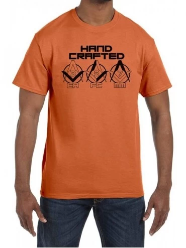 Undershirts Hand Crafted EA FC MM Masonic Men's Crewneck T-Shirt - Sunset - C5184QIS9LO $37.43