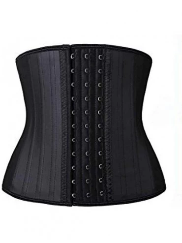 Bustiers & Corsets Shaping Underwear Motion Belt Waist Corset Adjust The Waist Body Corset - Black - CL198AIMM73 $35.52