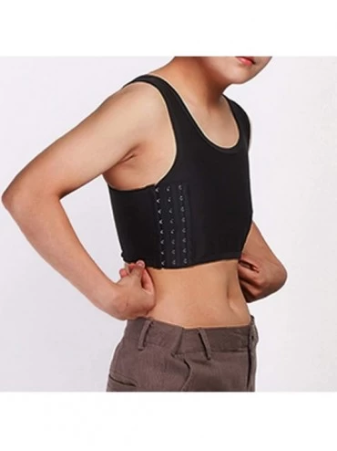Bras Sexy Womens Body Shaper Slimming Waist Slim Belt Yoga Vest Underbust - Black - CU190ZN2N23 $15.62