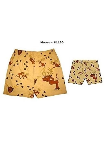 Boxers Unisex Magic Boxer Shorts Moose Design - CZ11484W6KD $11.26
