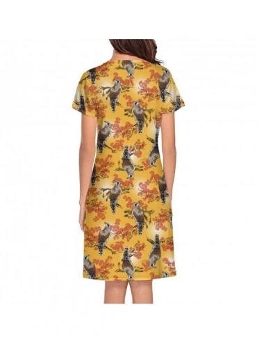 Tops Women's Sleepwear Tops Chemise Nightgown Lingerie Girl Pajamas Beach Skirt Vest - White-357 - CU197I3IS42 $31.52