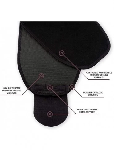 Camisoles & Tanks Waist Trimmer Belt- Sweat Wrap- Low Back and Lumbar Support- Abdominal Trainer - Black - CO19653HM2L $10.24