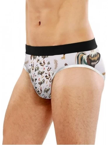 G-Strings & Thongs Men's Breathable Underwear Bikini Triangle Panties Classic Sport Briefs Thong - Color23 - CF1902XLUKG $17.78